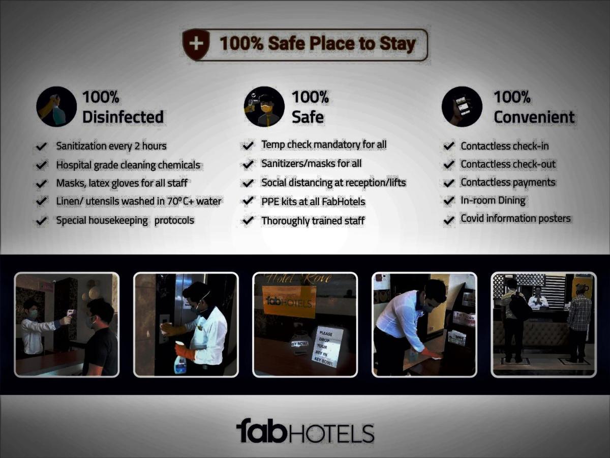 Fabhotel Mid Town Grand Pancskula Kültér fotó