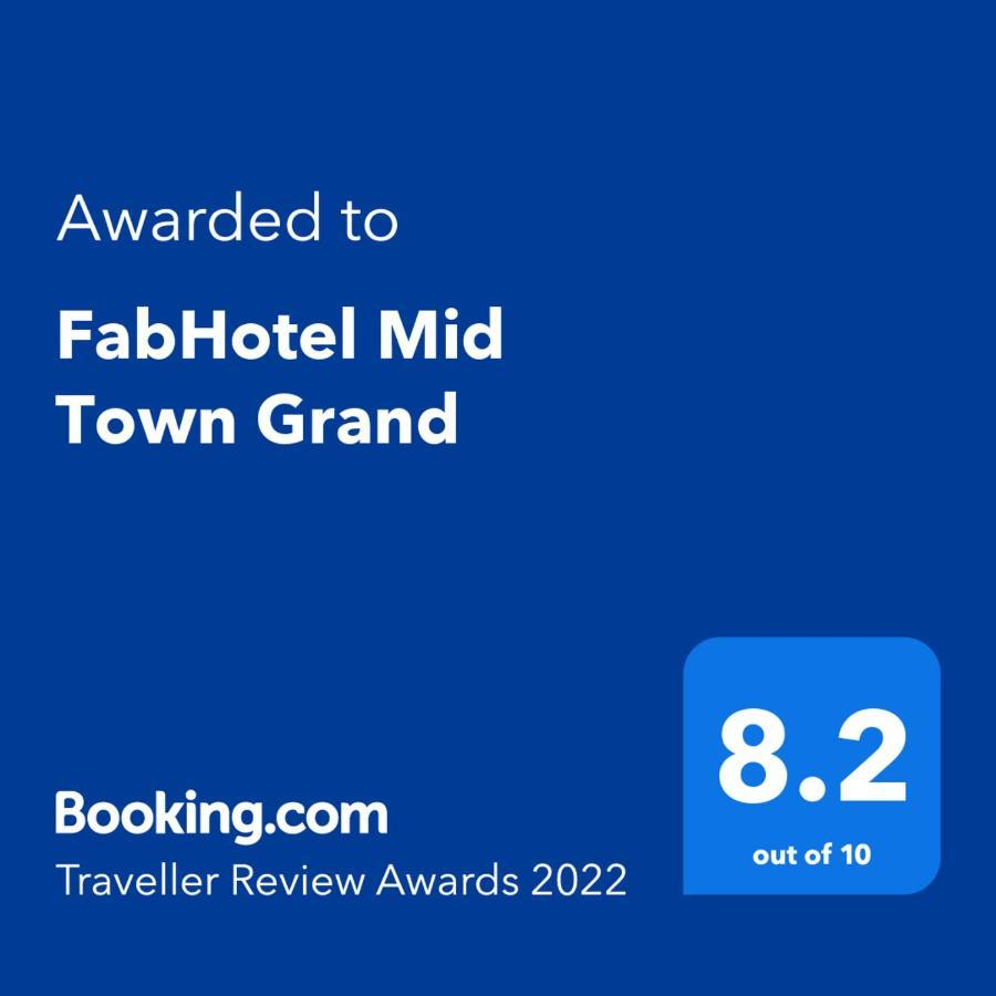 Fabhotel Mid Town Grand Pancskula Kültér fotó